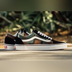 Vans Classic Woodland Camo Sneakers